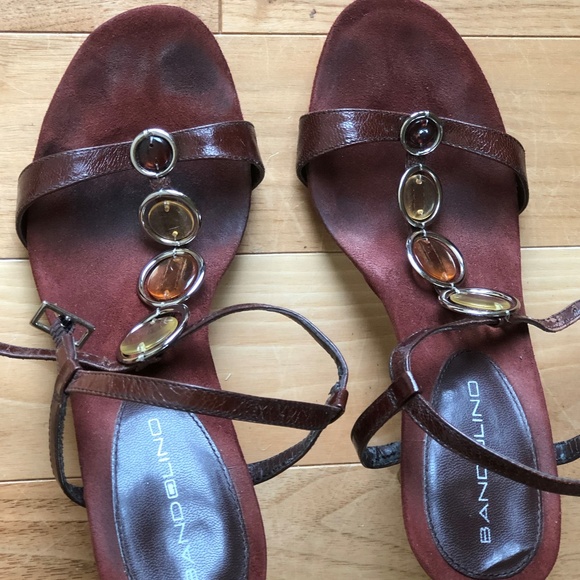 Suede Strapy Heels by Bandelino - Picture 2 of 7